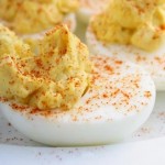Eggs stuffed with mayonnaise