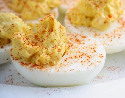 Αυγά γεμιστά με μαγιονέζα