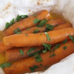 Carrots roasted with cumin