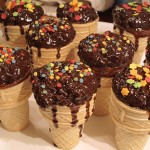 Sweets for parties - like ice cream cupcakes