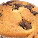 Muffins with chocolate drops