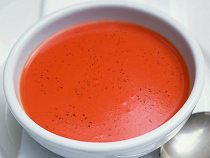 ντοματόσουπα-απλή