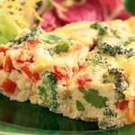 Oven Omelet with vegetables