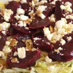 Salad with beetroot and feta