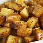 Πατάτες φούρνου με λεμόνι και ρίγανη