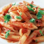 Recipe for penne with tomato