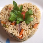 Ρύζι πιλάφι με λαχανικά