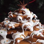 Χριστουγεννιάτικο δέντρο από μπισκότο