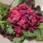 Recipe from Jenny for Patzarosalata with blue cheese and truffle oil / Beetroot s...