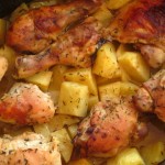 Συνταγή από Jenny για Λεμονάτο κοτόπουλο με πατάτες στη γάστρα / Lemon chicken a...