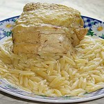 Kotosoupa with pasta