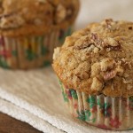 Muffin Oat, with Mascarpone and Pecans