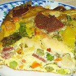 Ομελέτα φούρνου με λαχανικά