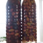 Olives in bottle