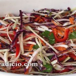 Σαλάτα λάχανο πολύχρωμη