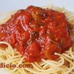 Tomato sauce, basic recipe