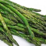 Asparagus in the pan