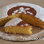 olive oil with almond cake