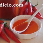 Homemade chili sauce (Tabasco type)