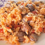 Χοχλιοί (σαλιγκάρια) με ρύζι