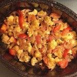 Συνταγή από Jenny για Ψητό κουνουπίδι με ντομάτες στη γάστρα/Roasted cauliflower...